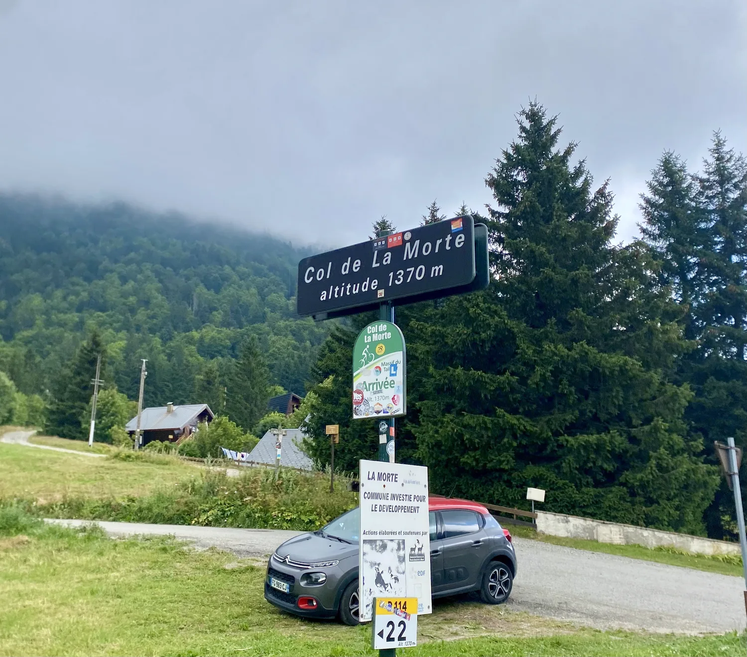 Les 1000 m du col de la Morte à vélo — Alpe du Grand Serre · Taillefer